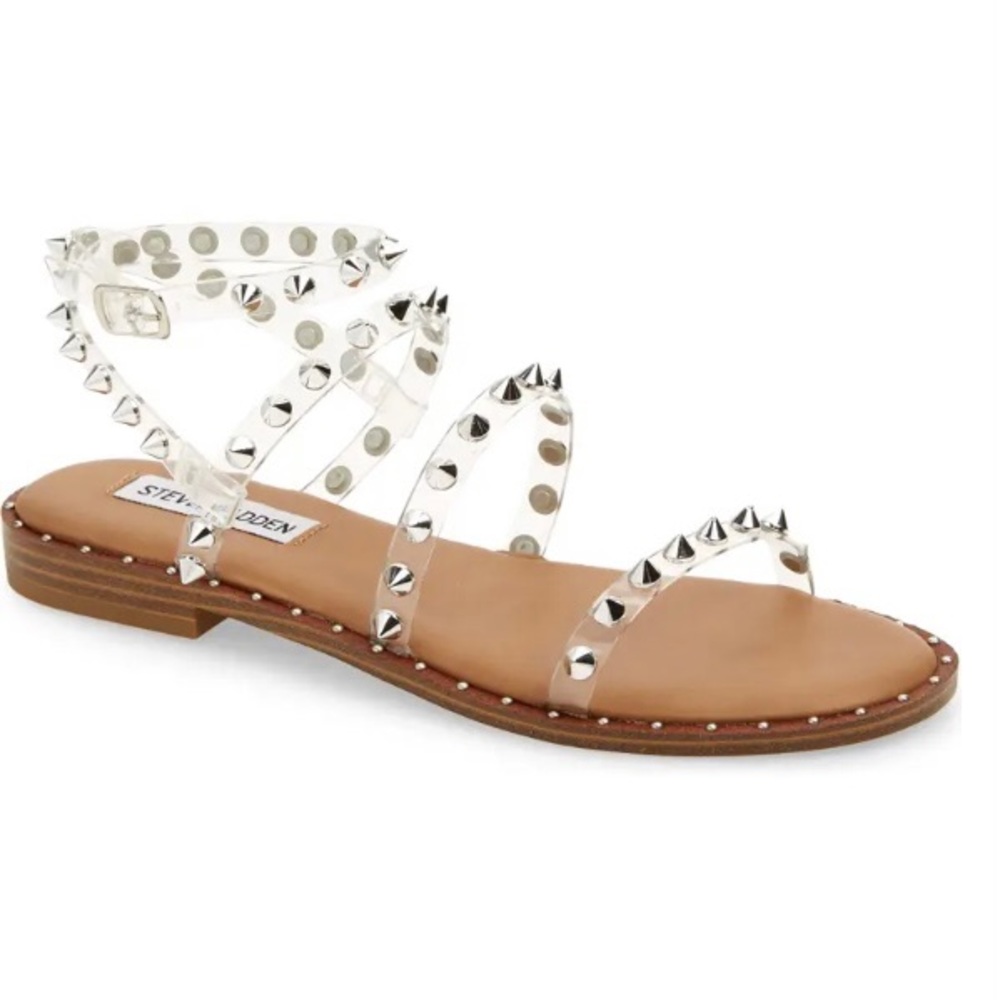 Steve madden studded sandals